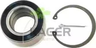 Kager 83-0521 - Kit de roulements de roue cwaw.fr