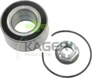 Kager 83-0072 - Kit de roulements de roue cwaw.fr