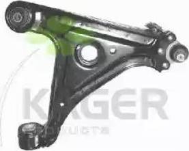 Kager 870490 - Bras de liaison, suspension de roue cwaw.fr