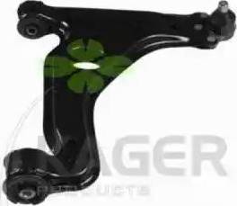 Kager 870513 - Bras de liaison, suspension de roue cwaw.fr