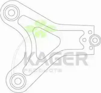 Kager 870855 - Suspension, bras de liaison cwaw.fr