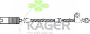 Kager 35-3043 - Contact d'avertissement, usure des plaquettes de frein cwaw.fr