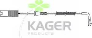 Kager 35-3035 - Contact d'avertissement, usure des plaquettes de frein cwaw.fr