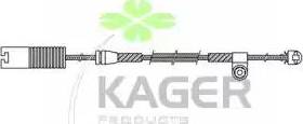 Kager 35-3032 - Contact d'avertissement, usure des plaquettes de frein cwaw.fr