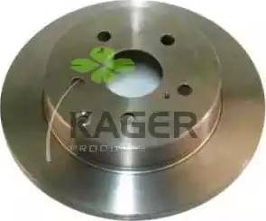 Kager 37-1147 - Disque de frein cwaw.fr