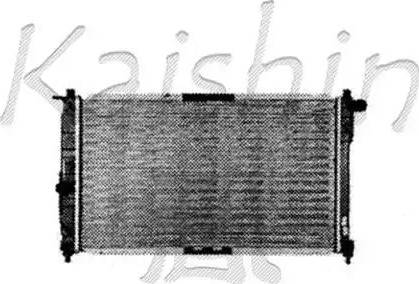 Kaishin 96181369 - Radiateur, refroidissement du moteur cwaw.fr