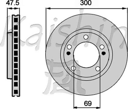 Kaishin CBR441 - Disque de frein cwaw.fr