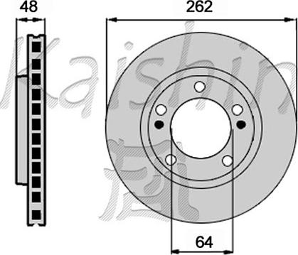 Kaishin CBR442 - Disque de frein cwaw.fr