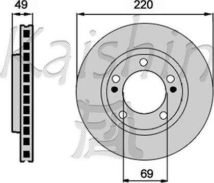 Kaishin CBR447 - Disque de frein cwaw.fr