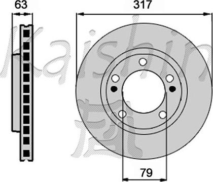 Kaishin CBR459 - Disque de frein cwaw.fr