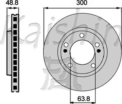 Kaishin CBR451 - Disque de frein cwaw.fr