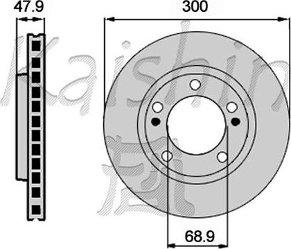 Kaishin CBR464 - Disque de frein cwaw.fr