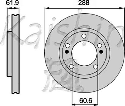 Kaishin CBR465 - Disque de frein cwaw.fr