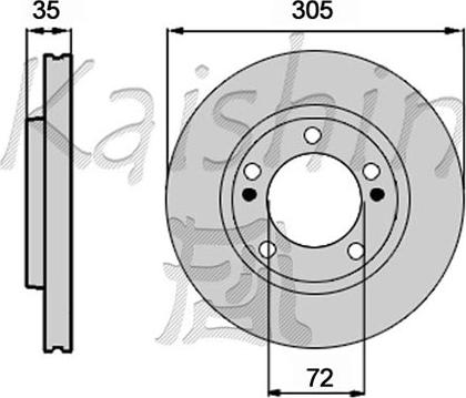 Kaishin CBR401 - Disque de frein cwaw.fr