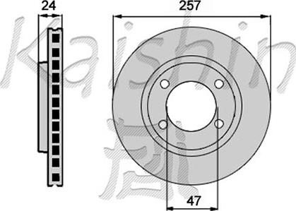 Kaishin CBR408 - Disque de frein cwaw.fr