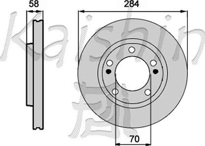 Kaishin CBR402 - Disque de frein cwaw.fr