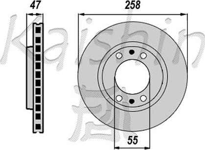 Kaishin CBR407 - Disque de frein cwaw.fr