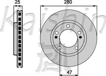 Kaishin CBR412 - Disque de frein cwaw.fr