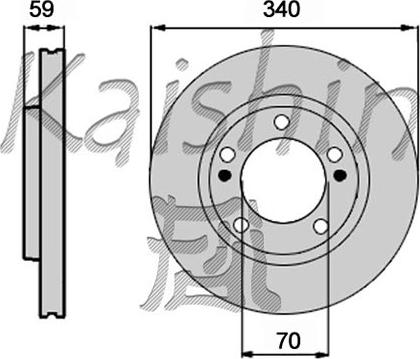 Kaishin CBR417 - Disque de frein cwaw.fr