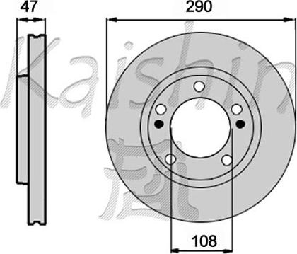 Kaishin CBR483 - Disque de frein cwaw.fr