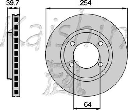 Kaishin CBR438 - Disque de frein cwaw.fr