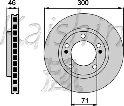 Kaishin CBR424 - Disque de frein cwaw.fr