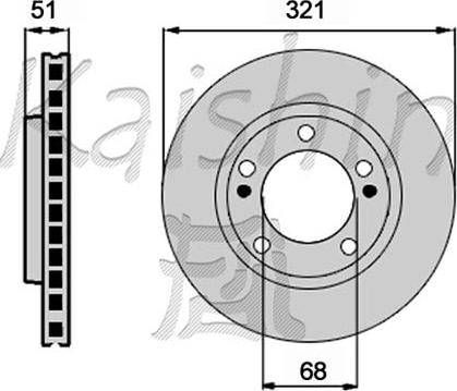 Kaishin CBR548 - Disque de frein cwaw.fr