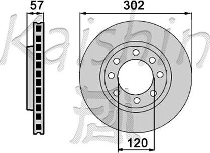 Kaishin CBR565 - Disque de frein cwaw.fr