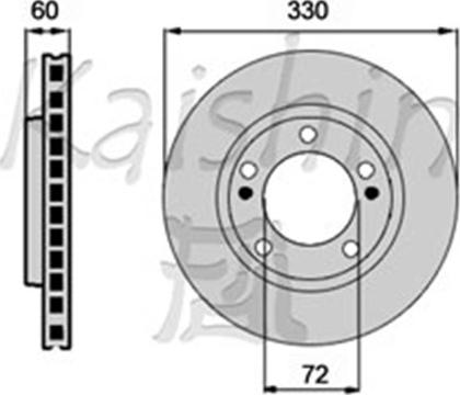 Kaishin CBR506 - Disque de frein cwaw.fr