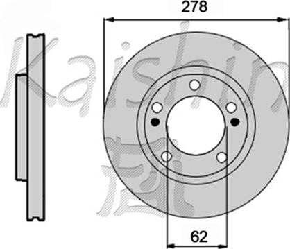 Kaishin CBR534 - Disque de frein cwaw.fr