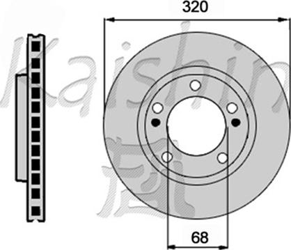 Kaishin CBR529 - Disque de frein cwaw.fr