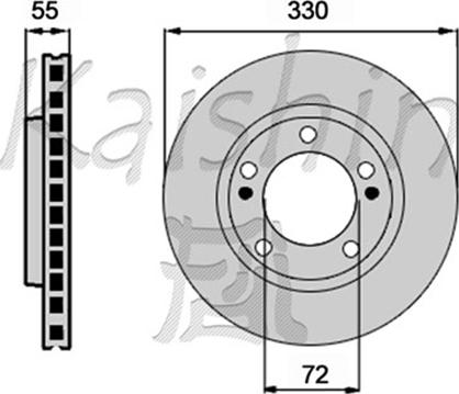 Kaishin CBR523 - Disque de frein cwaw.fr