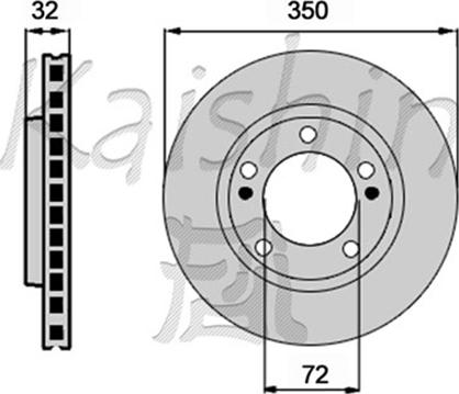 Kaishin CBR522 - Disque de frein cwaw.fr