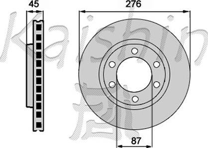 Kaishin CBR090 - Disque de frein cwaw.fr