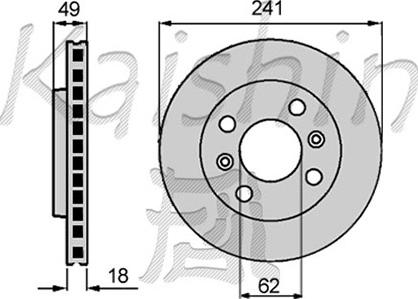 Kaishin CBR048 - Disque de frein cwaw.fr