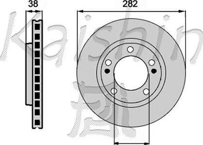 Kaishin CBR059 - Disque de frein cwaw.fr