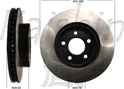 Kaishin CBR065 - Disque de frein cwaw.fr
