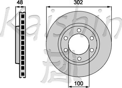 Kaishin CBR074 - Disque de frein cwaw.fr