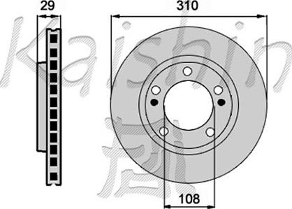 Kaishin CBR194 - Disque de frein cwaw.fr