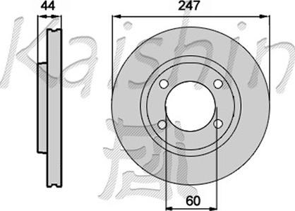 Kaishin CBR148 - Disque de frein cwaw.fr