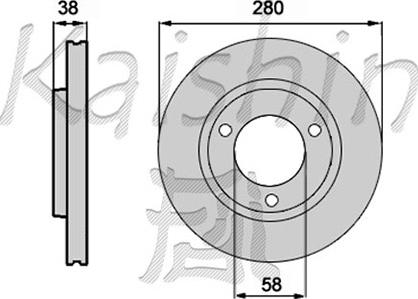 Kaishin CBR143 - Disque de frein cwaw.fr