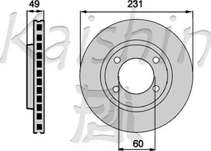 Kaishin CBR159 - Disque de frein cwaw.fr