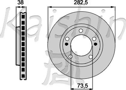 Kaishin CBR118 - Disque de frein cwaw.fr