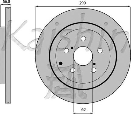 Kaishin CBR394 - Disque de frein cwaw.fr