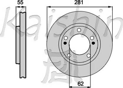 Kaishin CBR354 - Disque de frein cwaw.fr