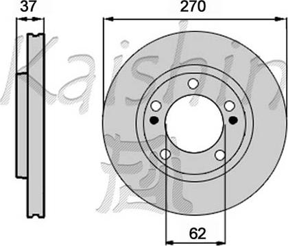 Kaishin CBR350 - Disque de frein cwaw.fr