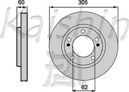 Kaishin CBR365 - Disque de frein cwaw.fr