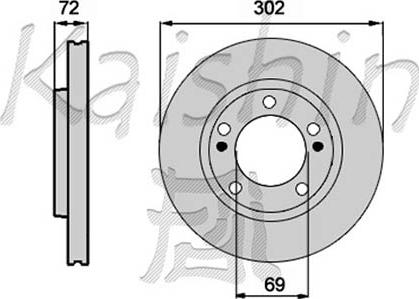 Fri.Tech. BD1190 - Disque de frein cwaw.fr