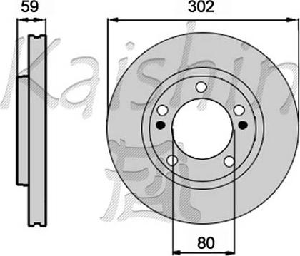 Kaishin CBR375 - Disque de frein cwaw.fr