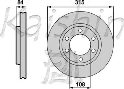 Kaishin CBR248 - Disque de frein cwaw.fr